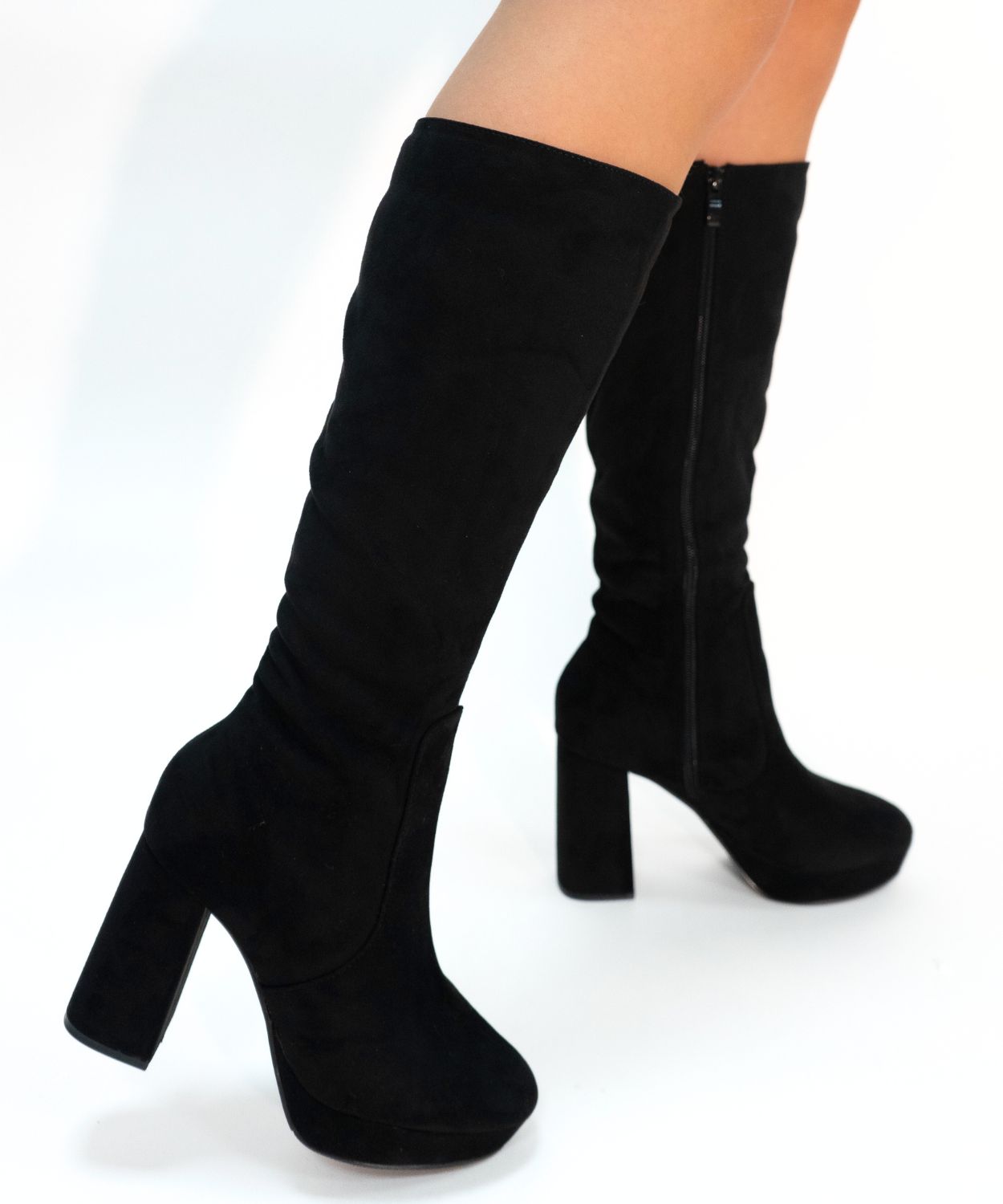 Botas altas plataforma